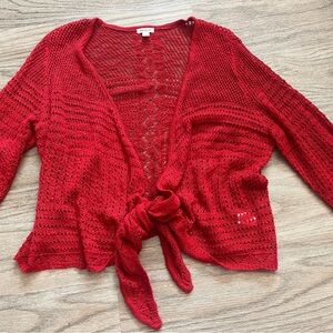 Westport Women's Red Knit Sweater